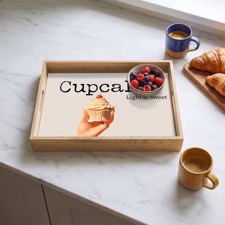 Dienblad - Cupcake - Zoet - Kers — 4