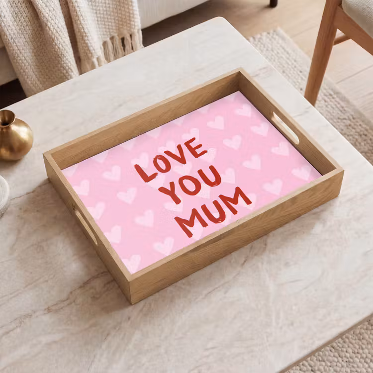 Dienblad - Love - Quote - Moeder - Rood — 2