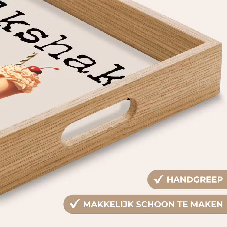 Dienblad - Milkshake - Kers - Rietje — 5