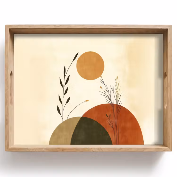 Dienblad - Planten - Abstract - Vormen — 1