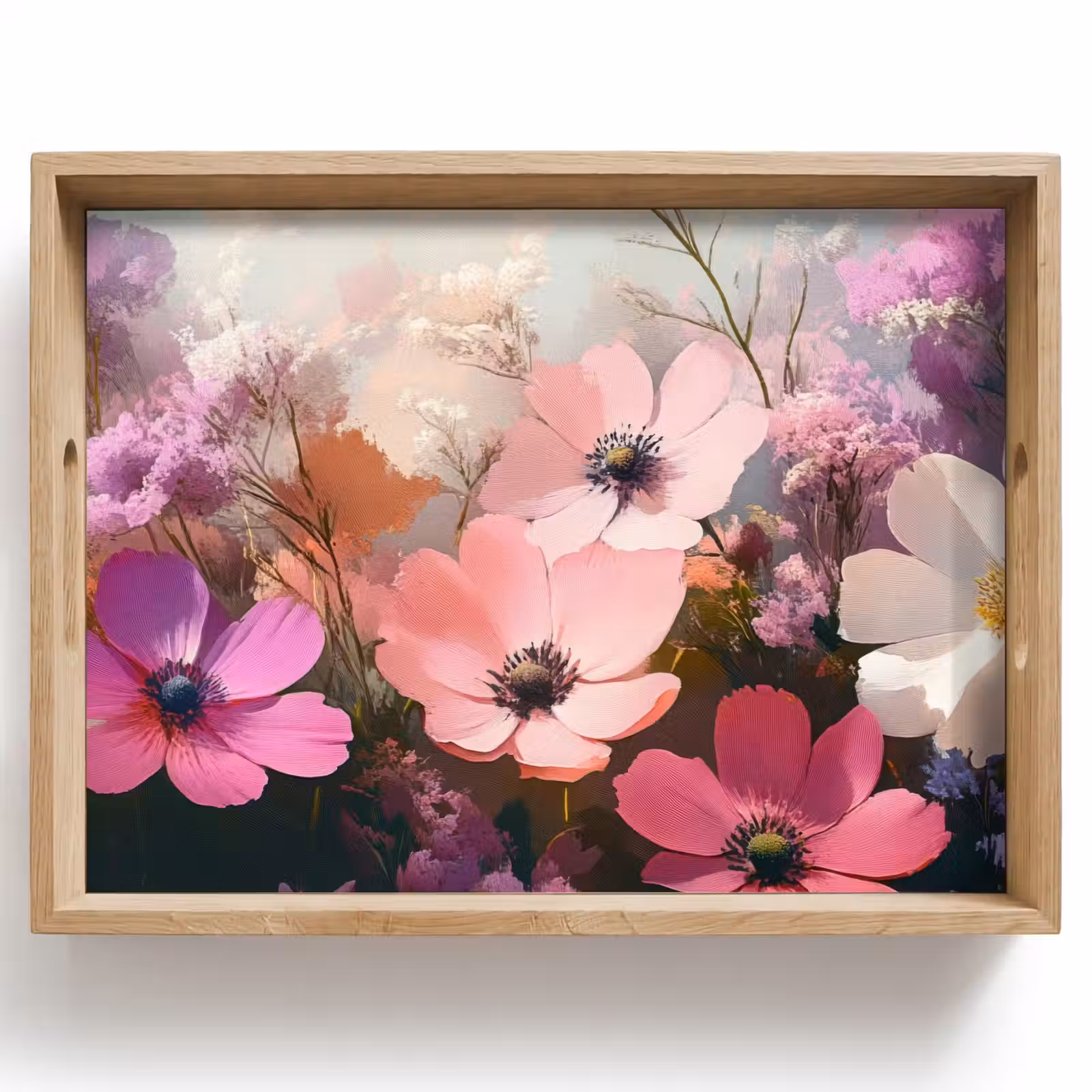 Dienblad - Bloemen - Kleurrijk - Bloei — 1