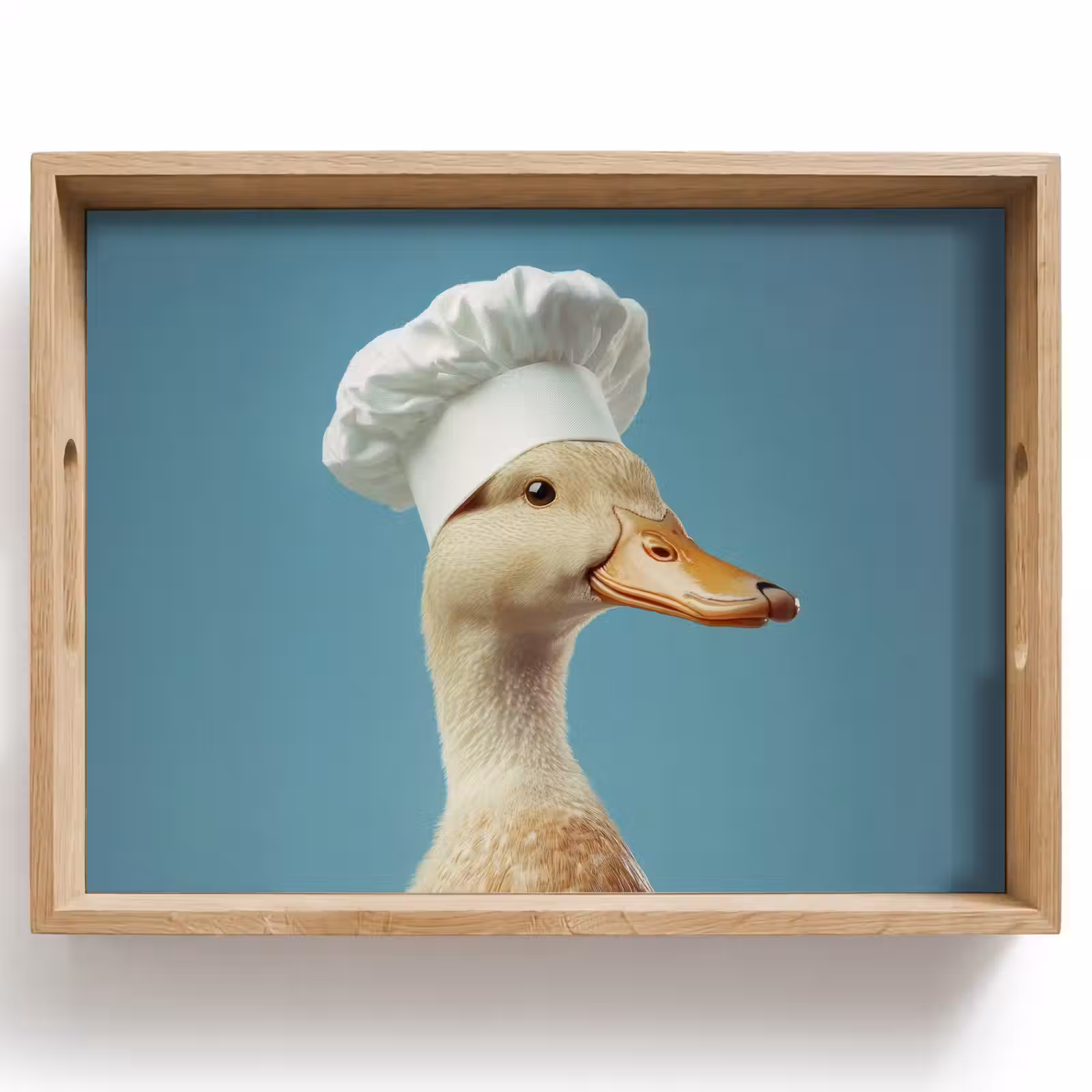 Dienblad - Eend - Koksmuts - Cute - Vogel — 1
