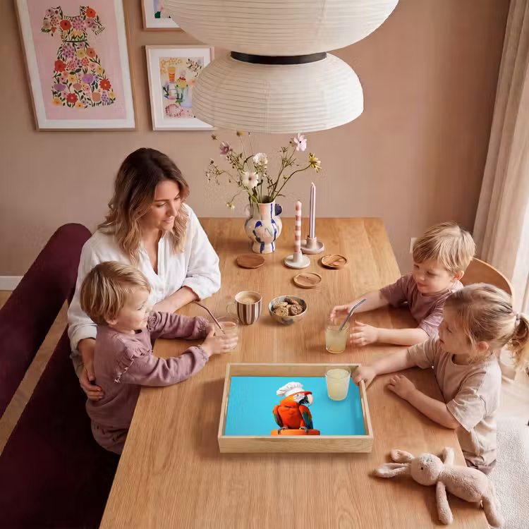 Dienblad - Ara - Koksmuts - Sokkel - Grappig — 7