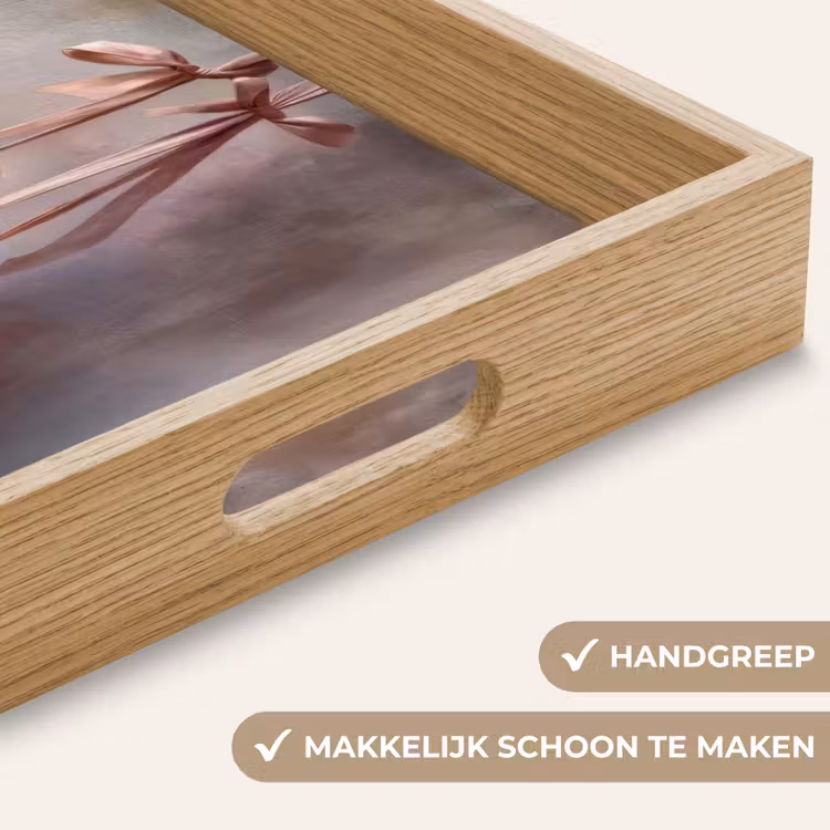 Dienblad - Balletschoenen - Satijn - Aardetinten — 5
