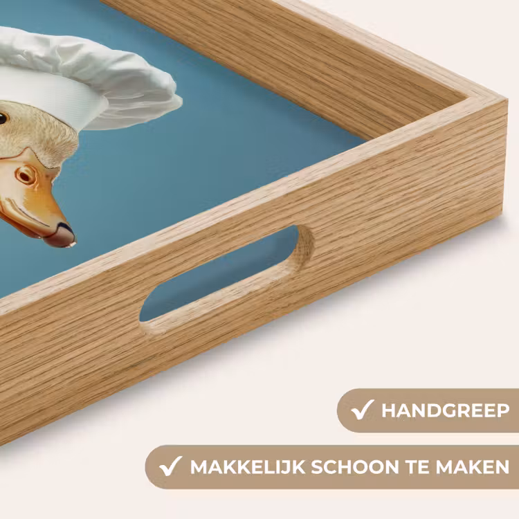 Dienblad - Eend - Koksmuts - Cute - Vogel — 5