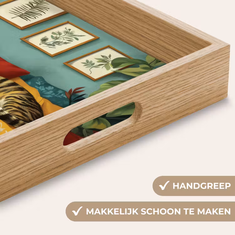 Dienblad - Kat - Planten - Groen — 5