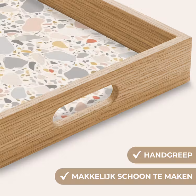 Dienblad - Patronen - Licht - Terrazzo - Decoratie — 5