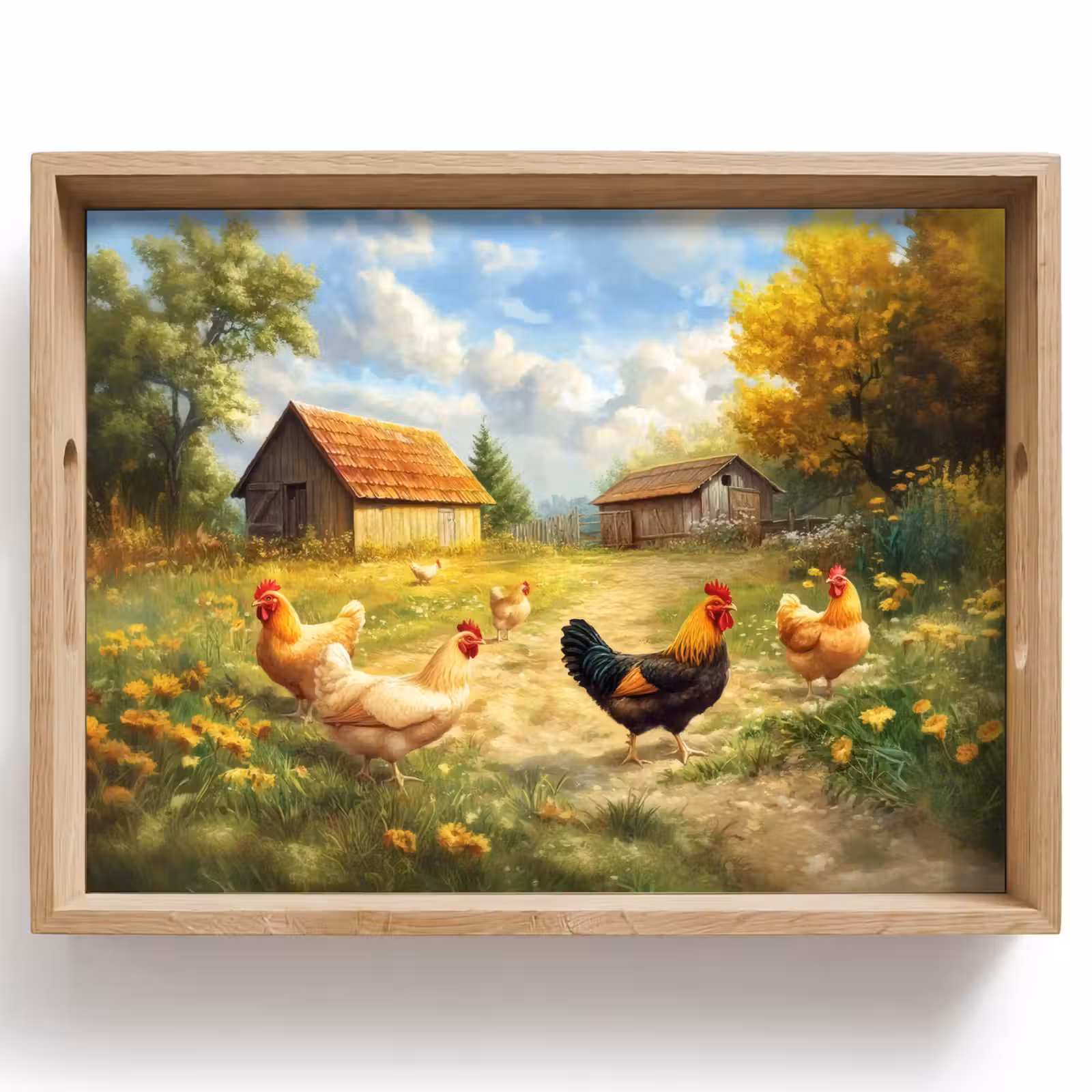 Dienblad - Kippen - Landelijke rust - Natuur — 1