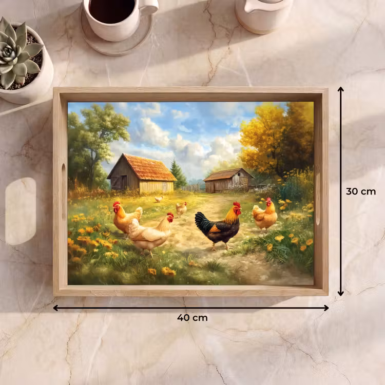 Dienblad - Kippen - Landelijke rust - Natuur — 9