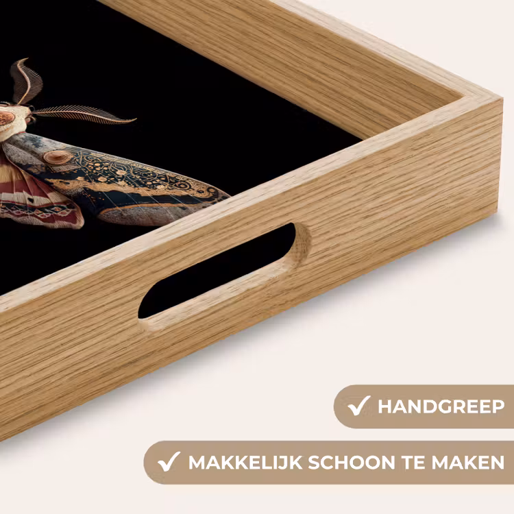 Dienblad - Mot - Oosterse patronen - Sierlijk — 5