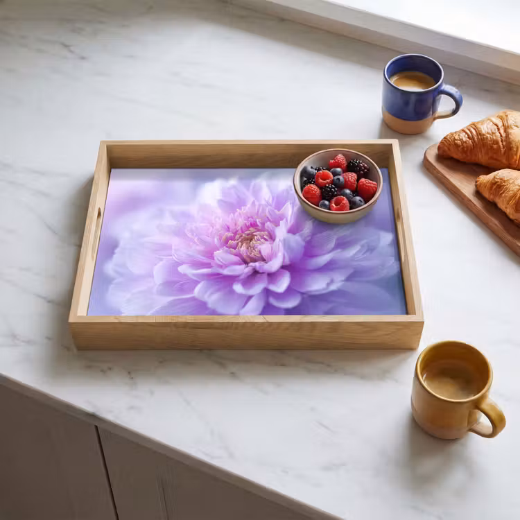 Dienblad - Paars - Dahlia - Dromerig — 4