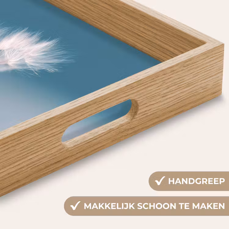 Dienblad - Paardenbloempluisje - Blauw - Lucht — 5