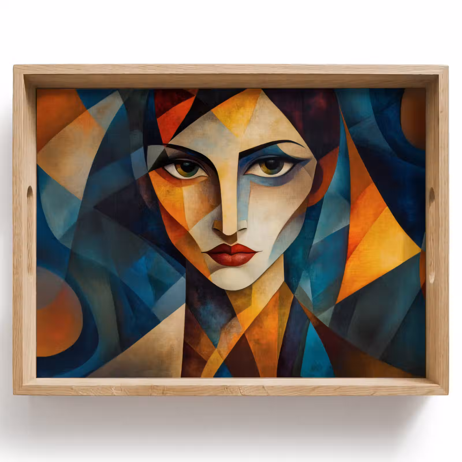 Dienblad - Portret - Abstract - Vormen — 1