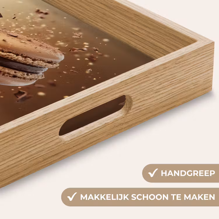 Dienblad - Chocolade - Macarons - Eten - Snoep — 5