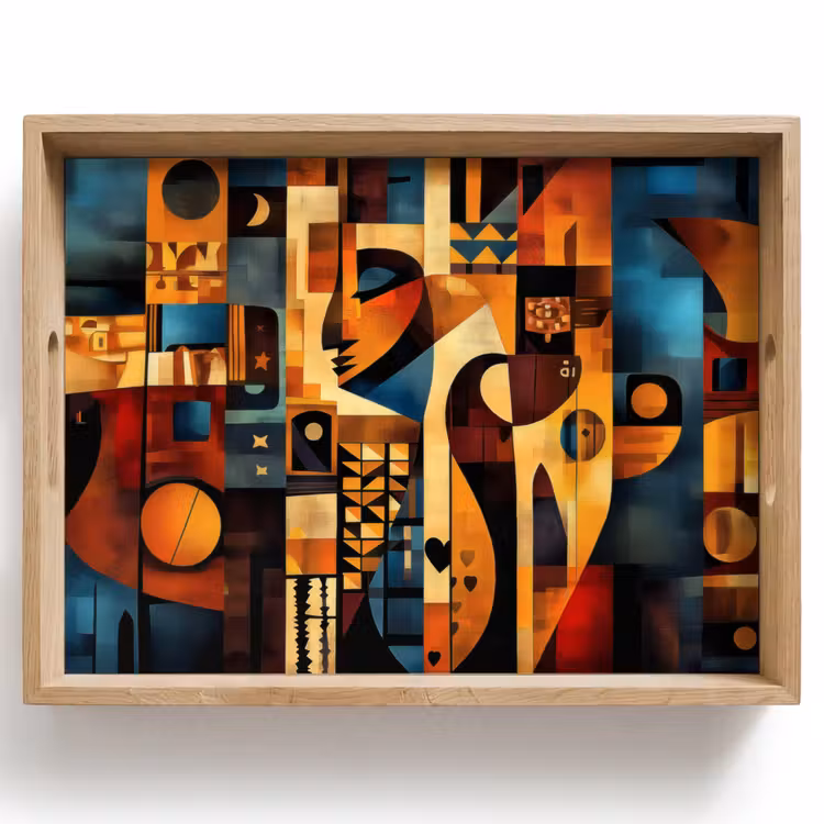 Dienblad - Figuren - Abstract - Symbolen — 1