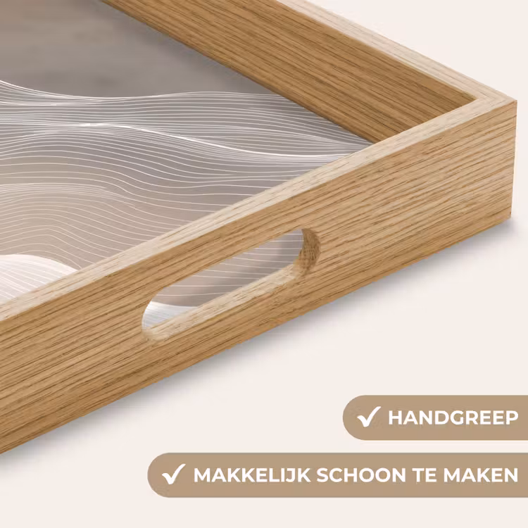 Dienblad - Golvende lijnen - Luchtstromen - Harmonieus — 5
