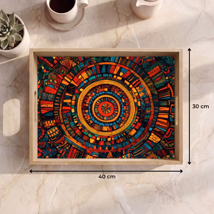 Dienblad - Mandala - Cirkels - Patronen — 9