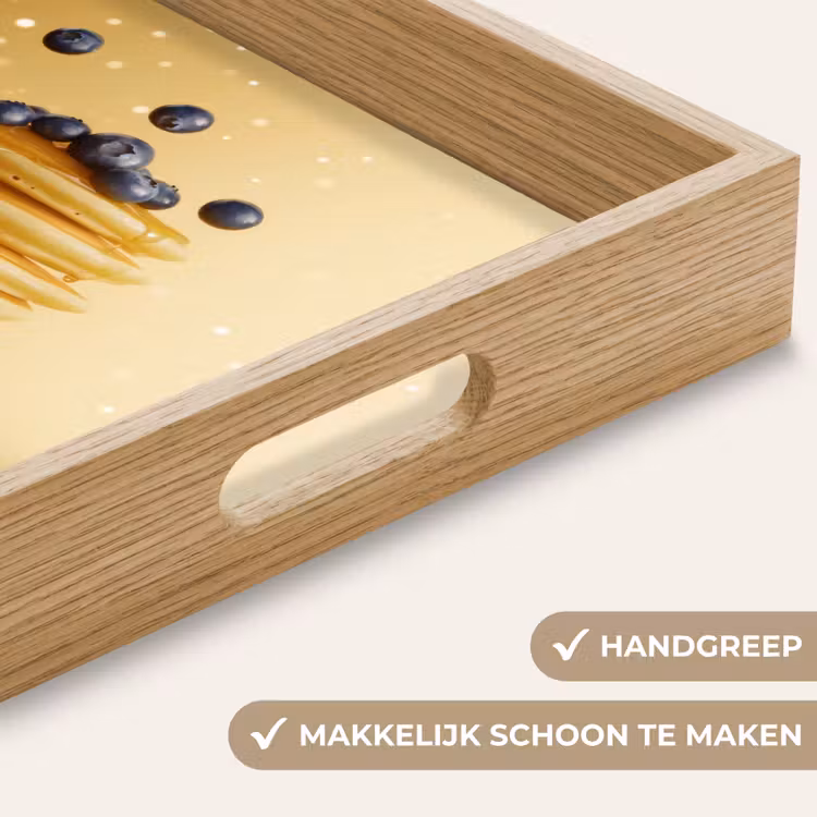 Dienblad - Pannenkoeken - Eten - Honing - Geel — 5