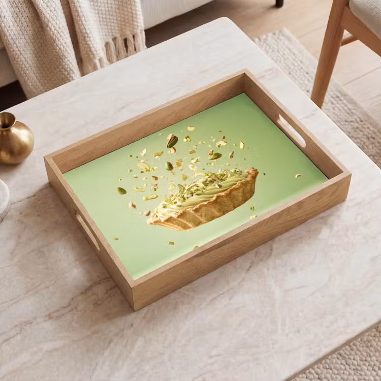 Dienblad - Pistache - Taart - Noten - Eten — 2