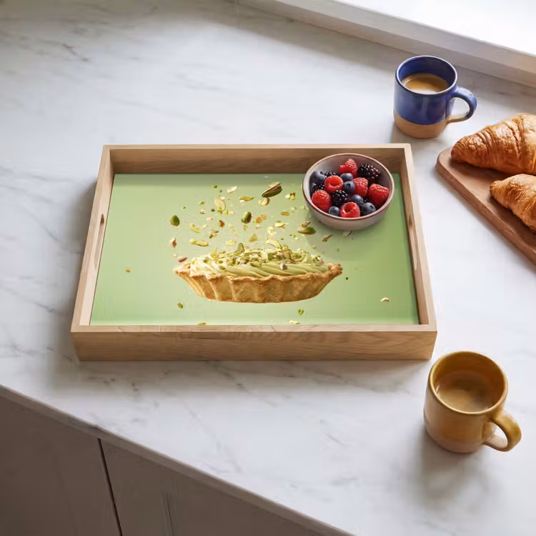 Dienblad - Pistache - Taart - Noten - Eten — 4