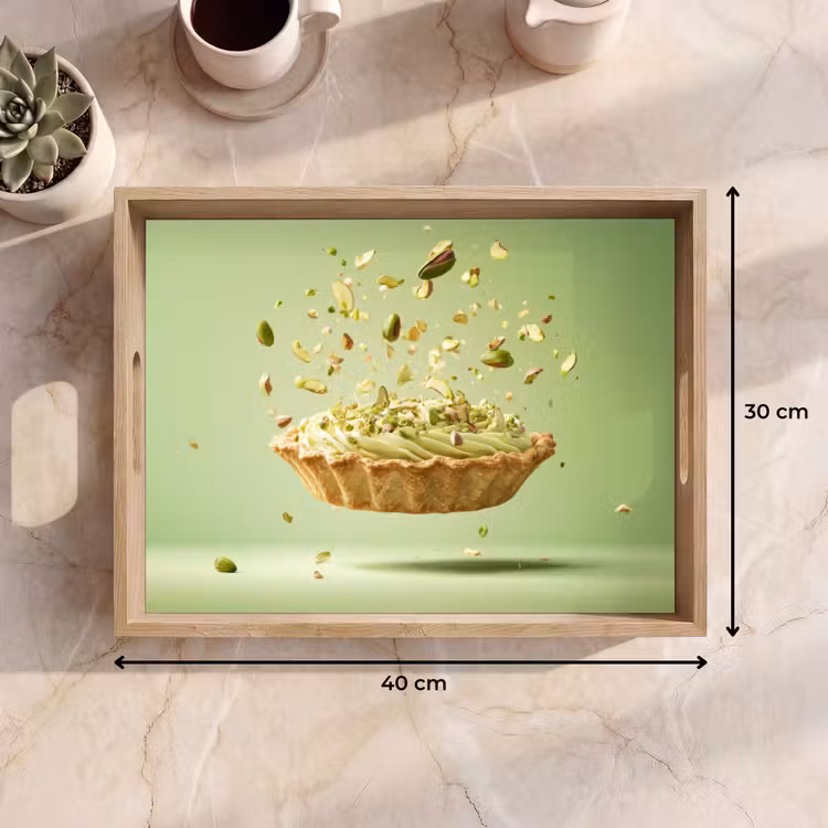 Dienblad - Pistache - Taart - Noten - Eten — 9