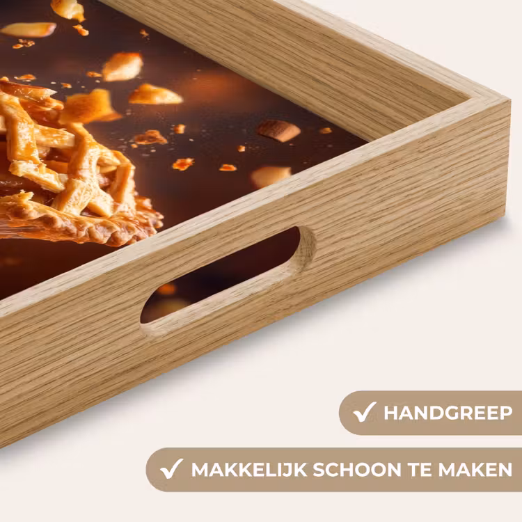 Dienblad - Appel - Taart - Warm - Eten — 5