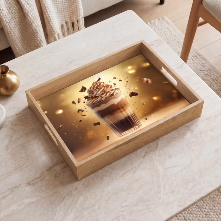 Dienblad - Dessert - Chocolade - Zoet - Eten — 2