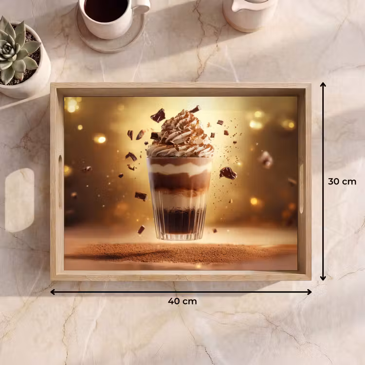 Dienblad - Dessert - Chocolade - Zoet - Eten — 9