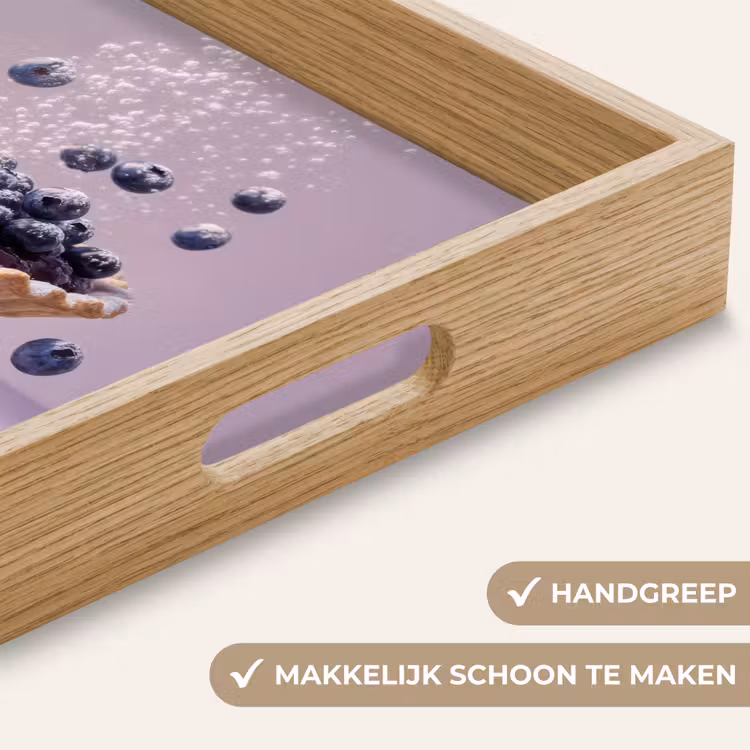 Dienblad - Eten - Taart - Bessen - Blauw — 5