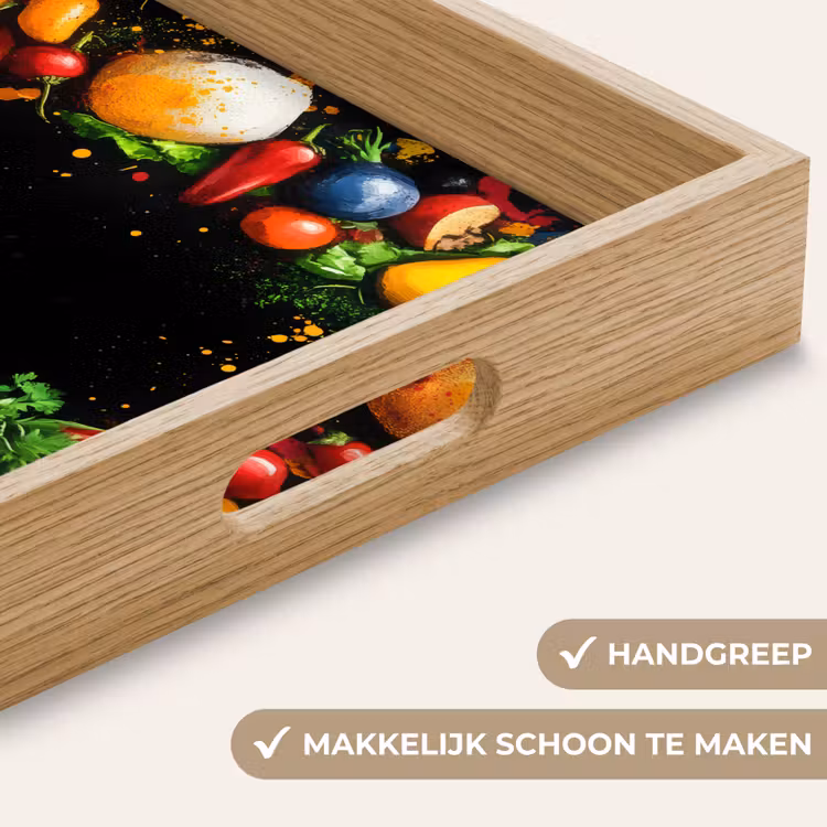 Dienblad - Groente - Graffiti - Kleurrijk - Koken - Abstract — 5