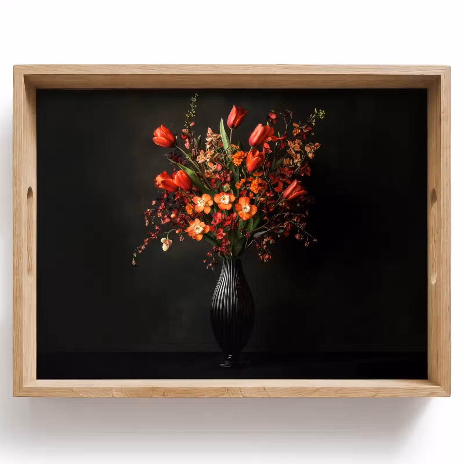 Dienblad - Bloemen - Takken - Boeket — 1