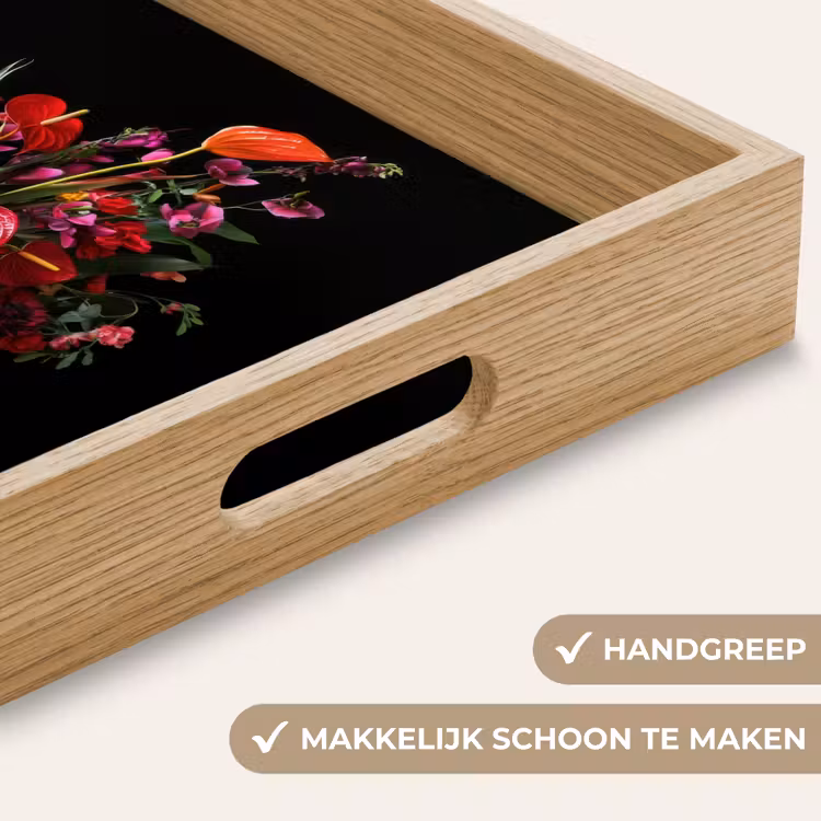 Dienblad - Bloemen - Boeket - Sierlijk — 5
