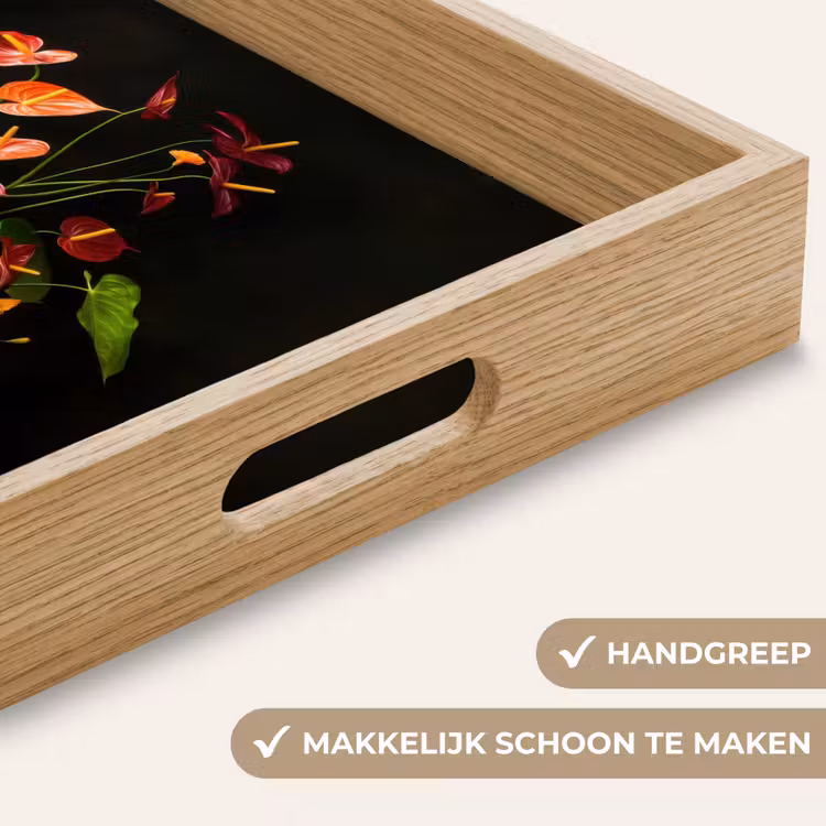 Dienblad - Bloemen - Vaas - Kleurrijk — 5