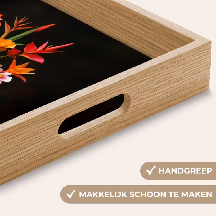 Dienblad - Boeket - Bloemen - Exotisch — 5