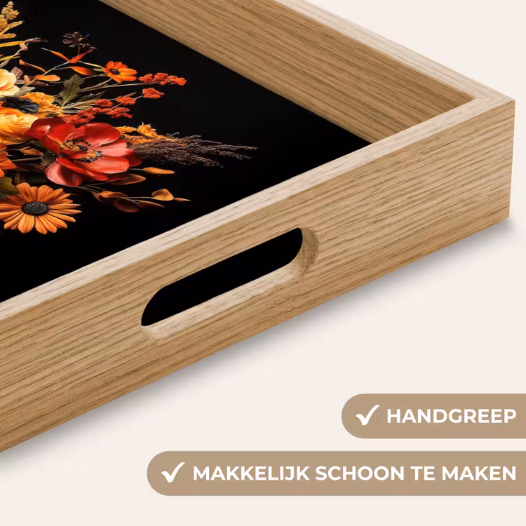 Dienblad - Herfst - Boeket - Oranje — 5
