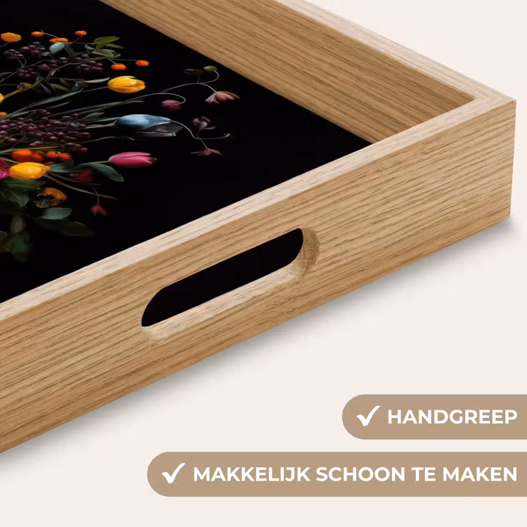 Dienblad - Klassiek - Vaas - Boeket - Bloemen — 5