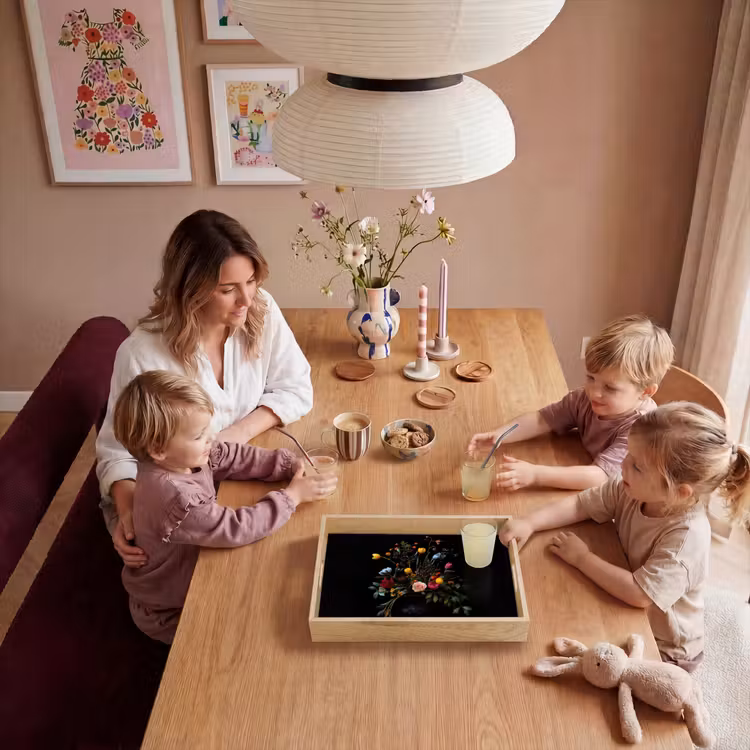Dienblad - Klassiek - Vaas - Boeket - Bloemen — 7