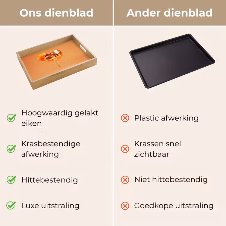 Dienblad - Drank - Oranje - Glitter - Disco — 3