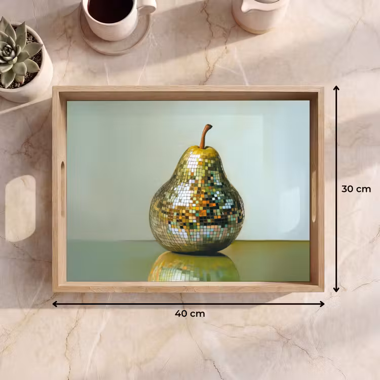 Dienblad - Fruit - Disco - Art - Glitter — 9