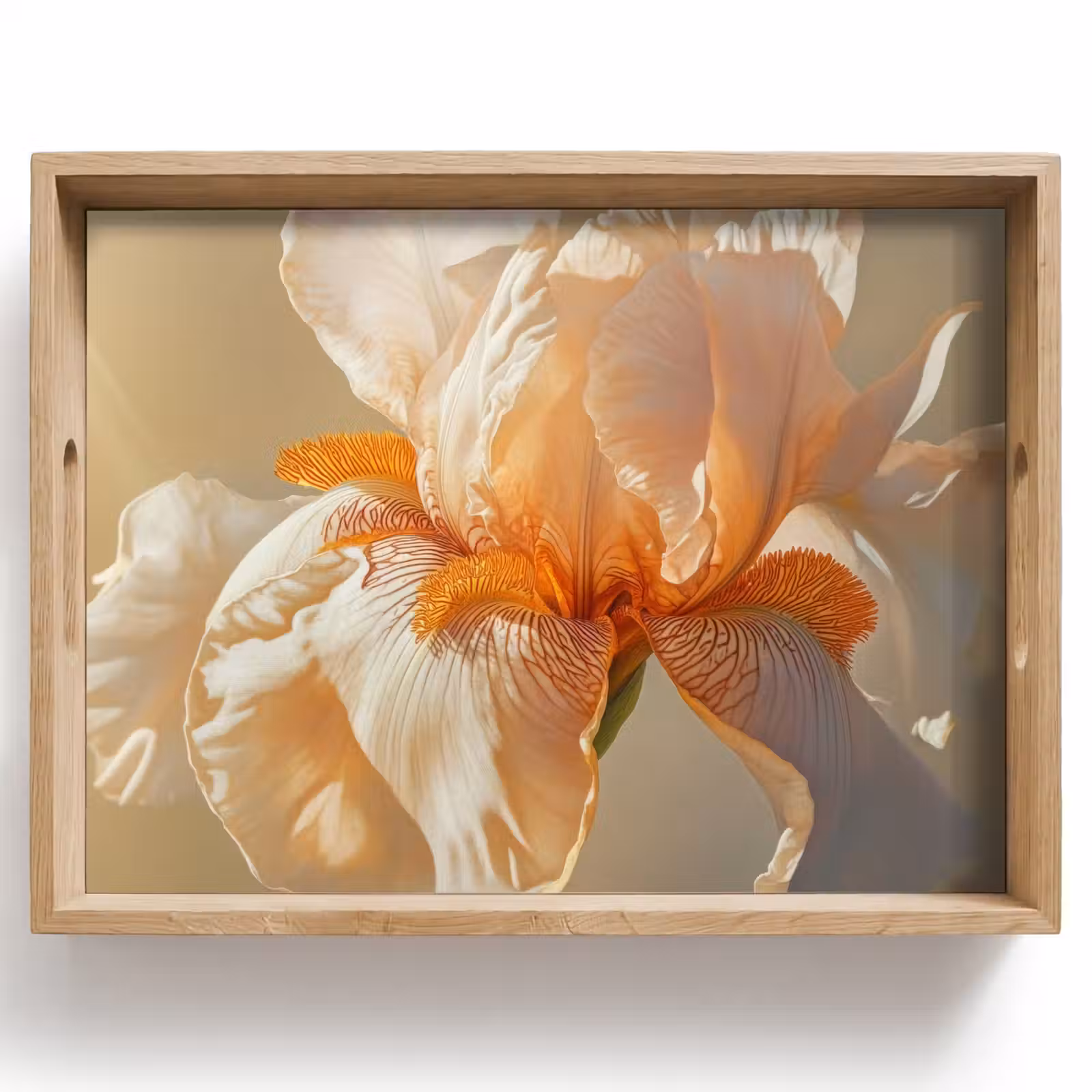 Dienblad - Close up - Oranje - Iris — 1