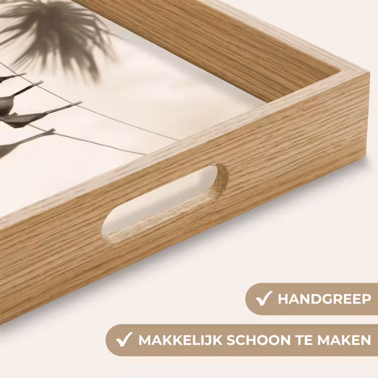 Dienblad - Badkleding - Palmbomen - Schaduw - Tropisch — 5