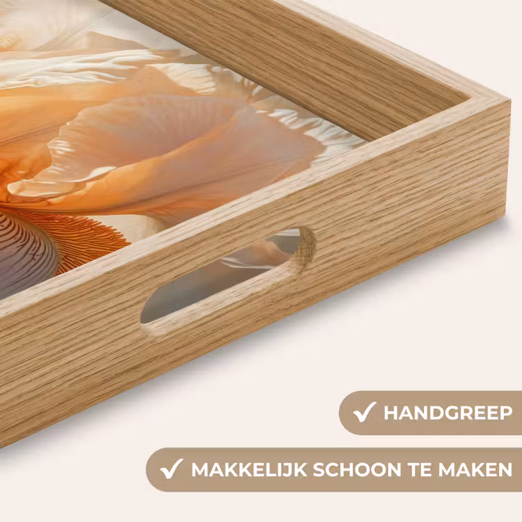 Dienblad - Close up - Oranje - Iris — 5