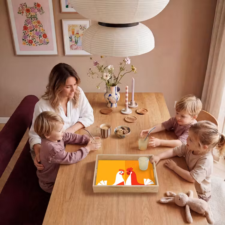 Dienblad - Kippen - Oranje - Vlakken — 7