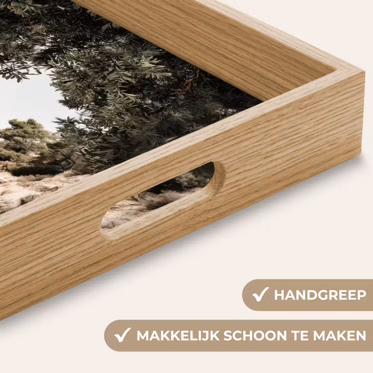 Dienblad - Rotsen - Zee - Boom - Groen — 5
