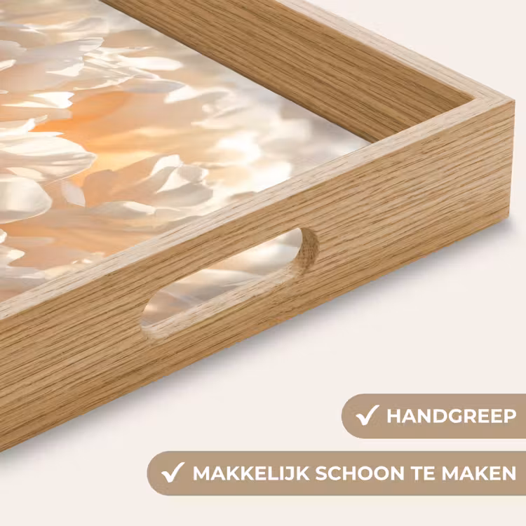 Dienblad - Close up - Pioenroos - Lichtroze — 5