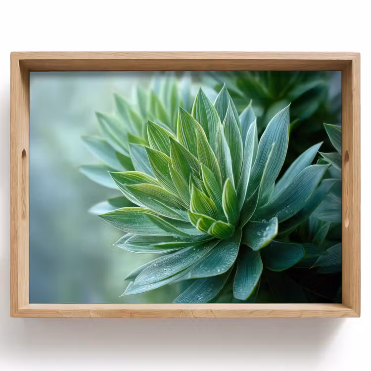 Dienblad - Blad - Plant - Groen - Textuur — 1