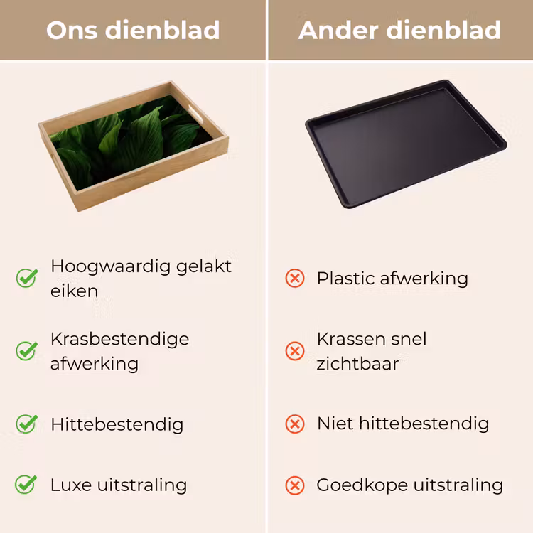 Dienblad - Bladeren - Schaduw - Groen - Textuur — 3