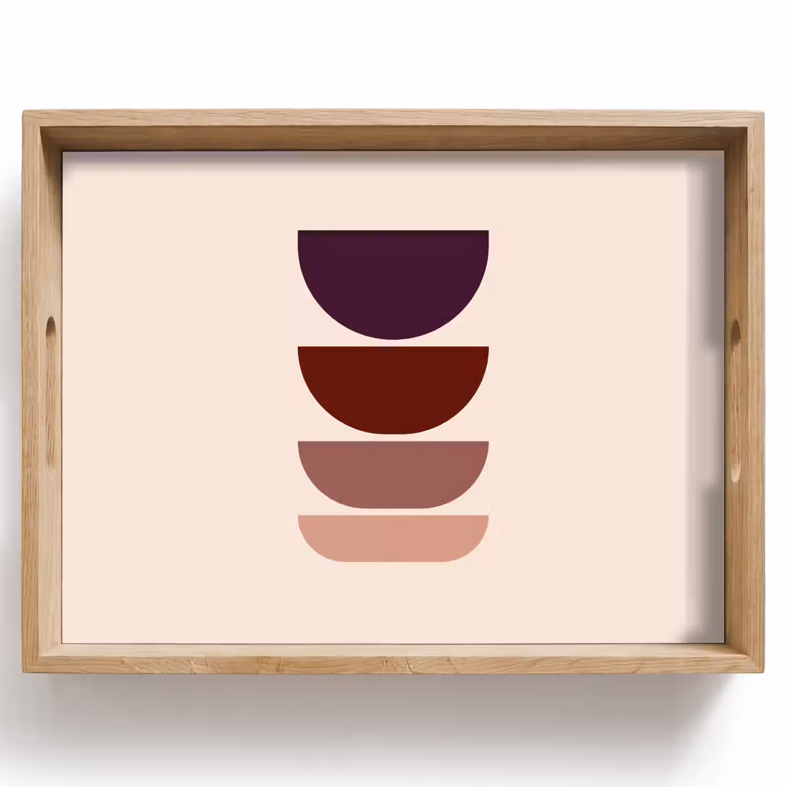 Dienblad - Harmonieus - Symmetrisch - Rood — 1