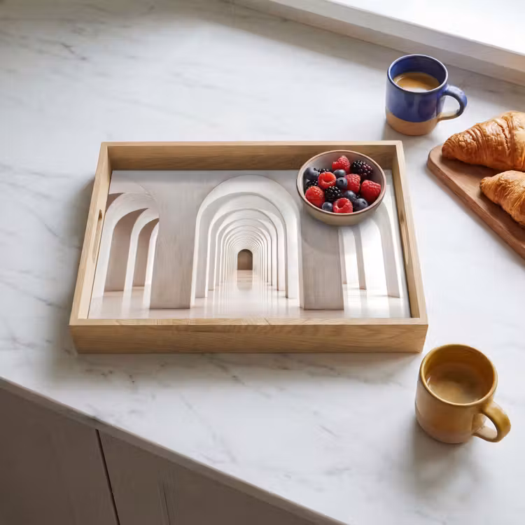 Dienblad - Hal - Bogen - Symmetrisch - Modern — 4