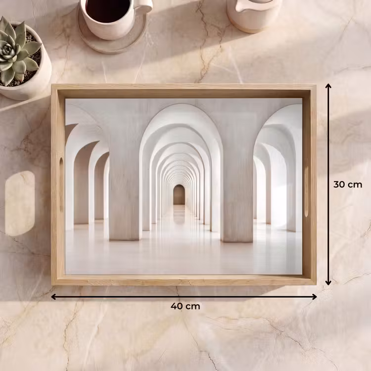 Dienblad - Hal - Bogen - Symmetrisch - Modern — 9